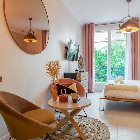 Ferienwohnung Pink & Wood Cocoon Paris Exterior foto