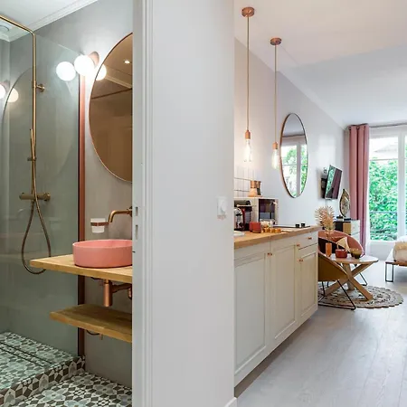 Ferienwohnung Pink & Wood Cocoon Paris Exterior foto