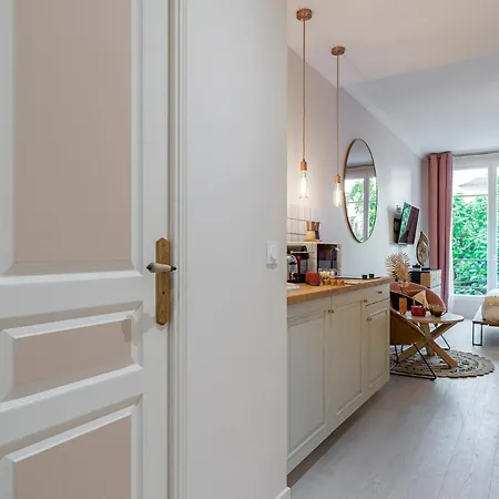 Ferienwohnung Pink & Wood Cocoon Paris Exterior foto