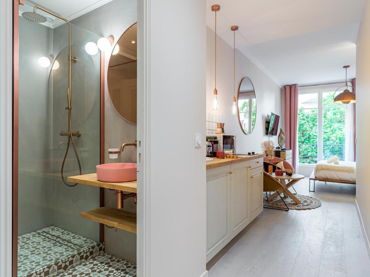 Pink & Wood Cocoon Apartamento París